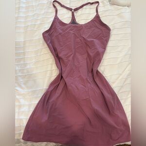 Outdoor Voices Pink Sleeveless Spaghetti Strap Mini Dress